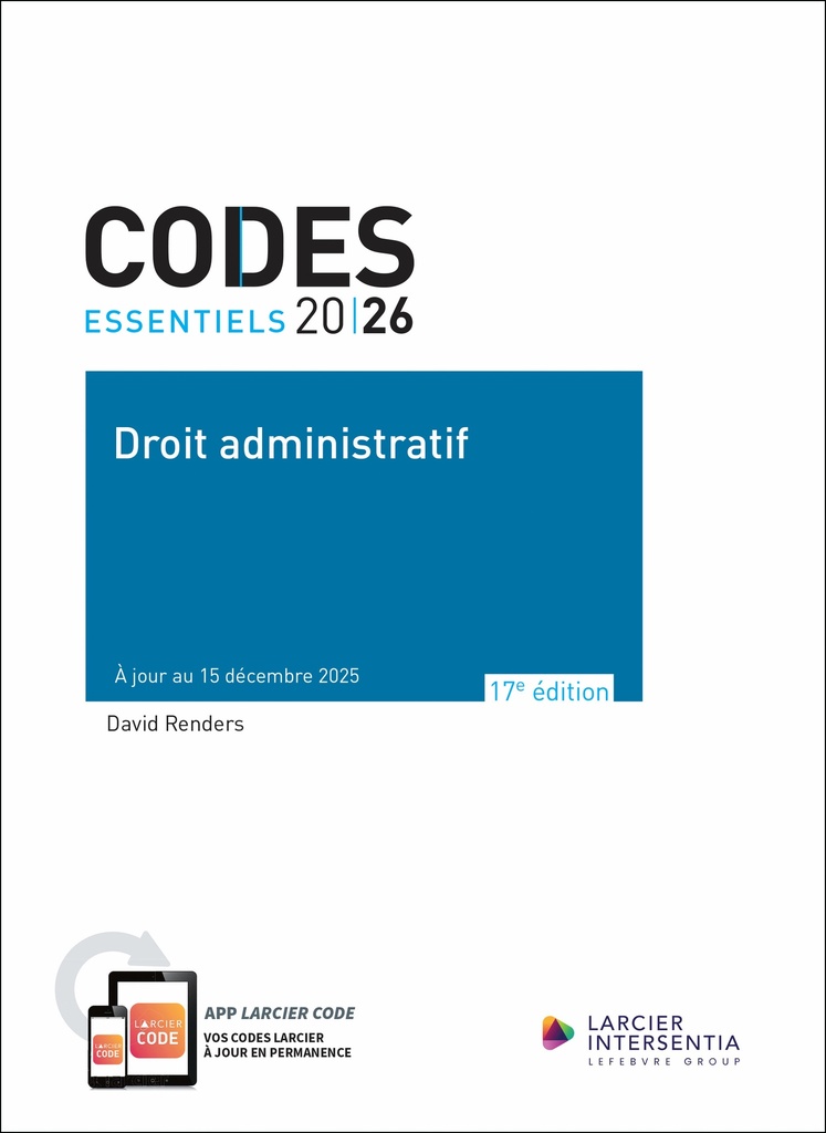[9782807952300] Code essentiel - Droit administratif 2026