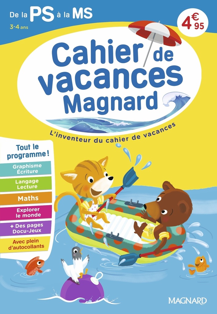 [9782210784413] Cahier de vacances 2026, de la PS vers la MS 3-4 ans