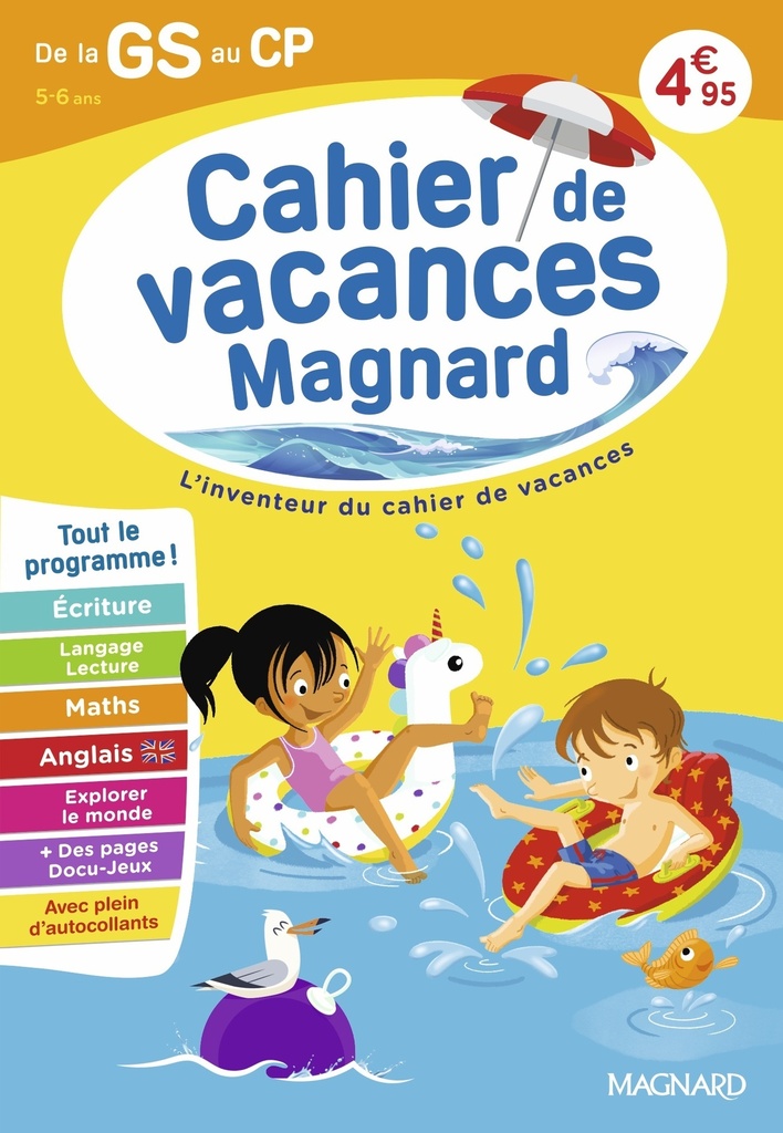 [9782210784451] Cahier de vacances 2026, de la GS vers le CP 5-6 ans