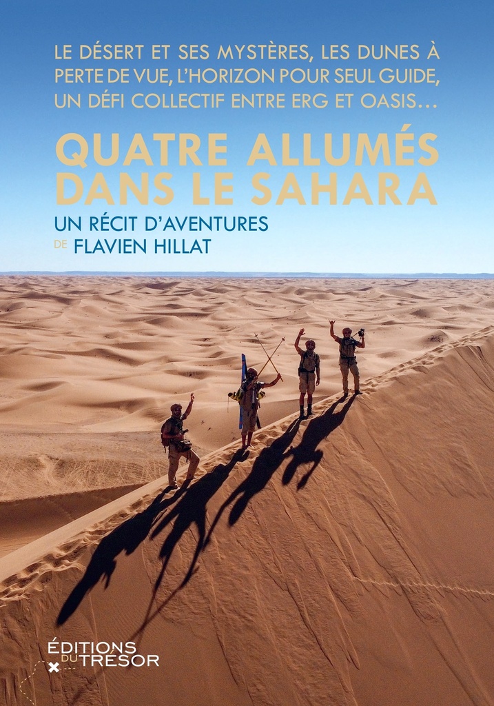 [9791091534994] Quatre allumés dans le Sahara