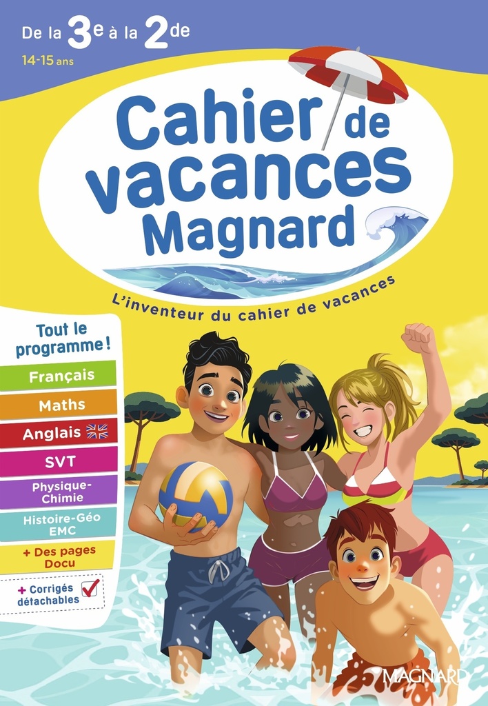 [9782210784567] Cahier de vacances 2026, de la 3e vers la 2de