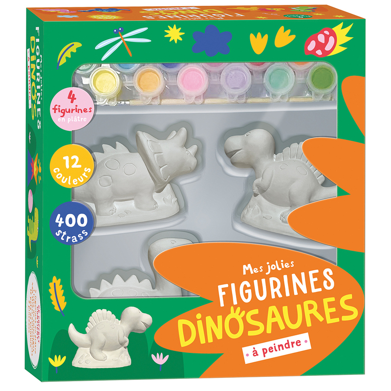 [9782384536375] Mes jolies figurines dinosaures à peindre