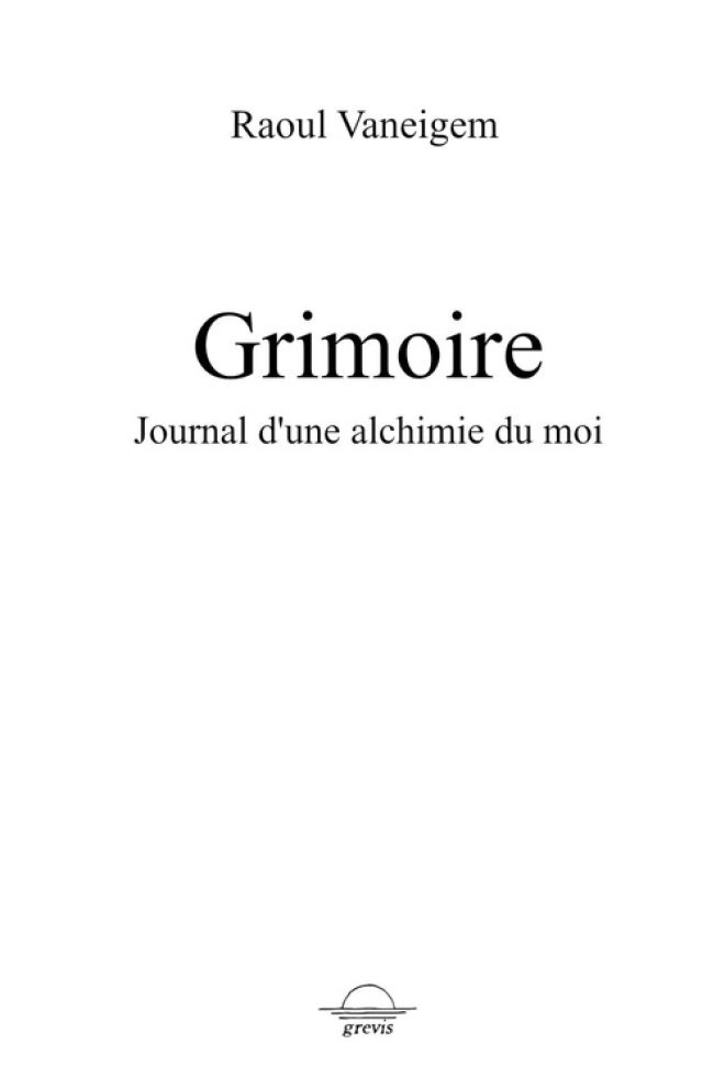 [9782492665240] GRIMOIRE : JOURNAL D'UNE ALCHIMIE DU MOI