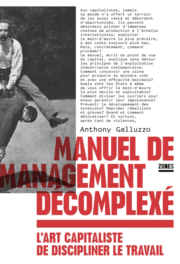 [9782355222429] Manuel de management décomplexé - L'art capitaliste de discipliner le travail