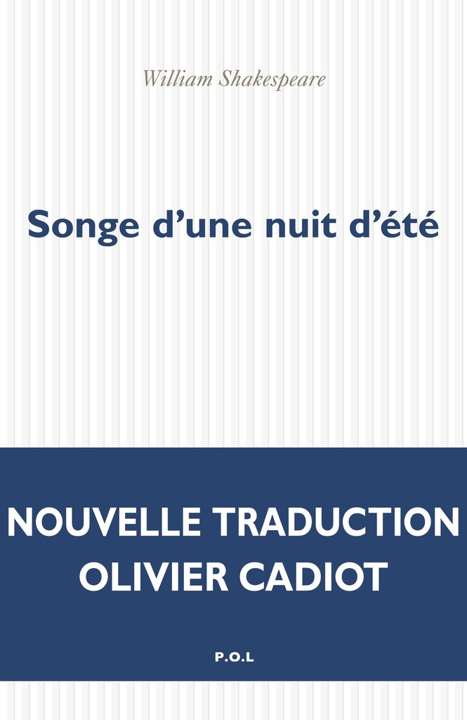 [9782818065822] Songe d'une nuit d'été