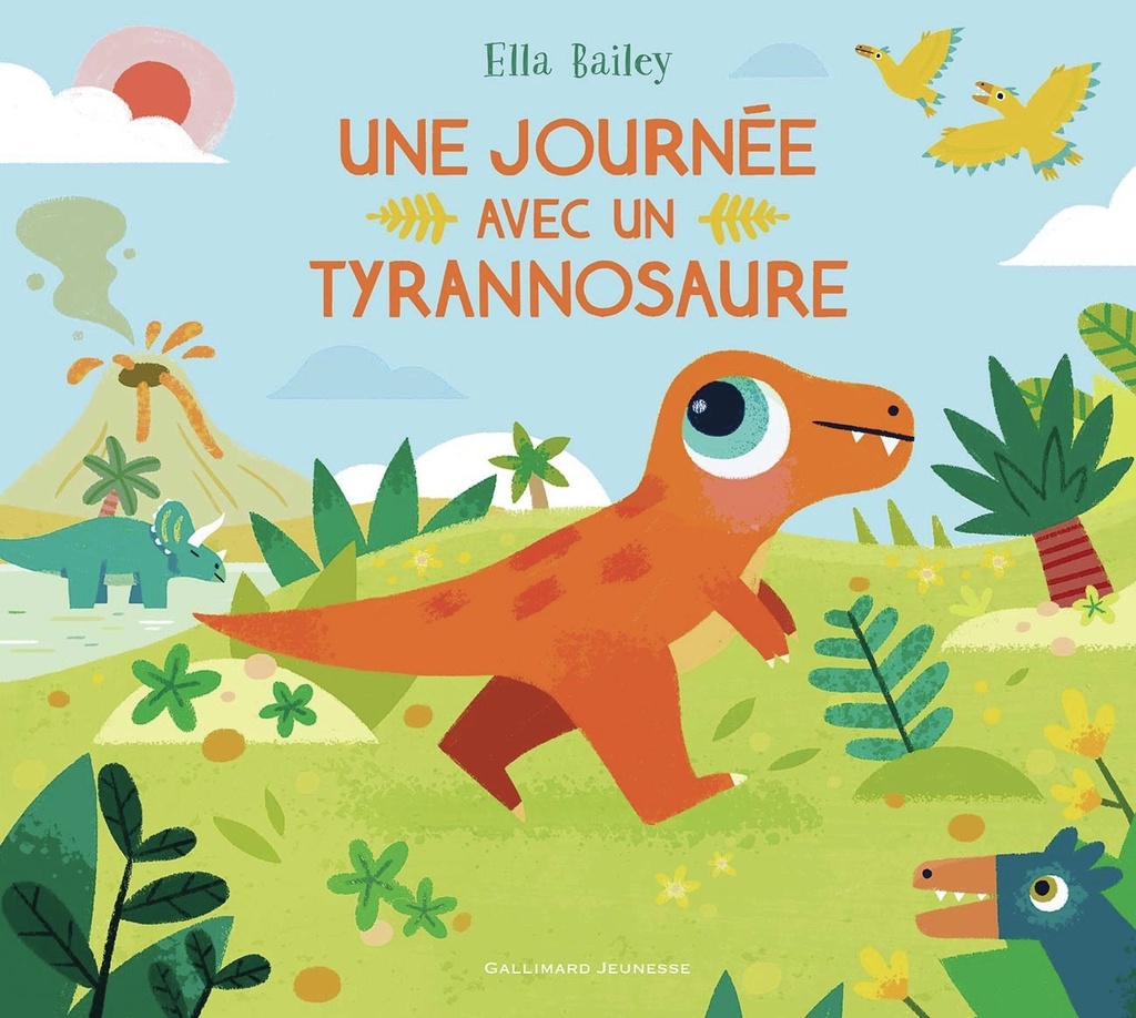 [9782075226431] Une journée avec un tyrannosaure
