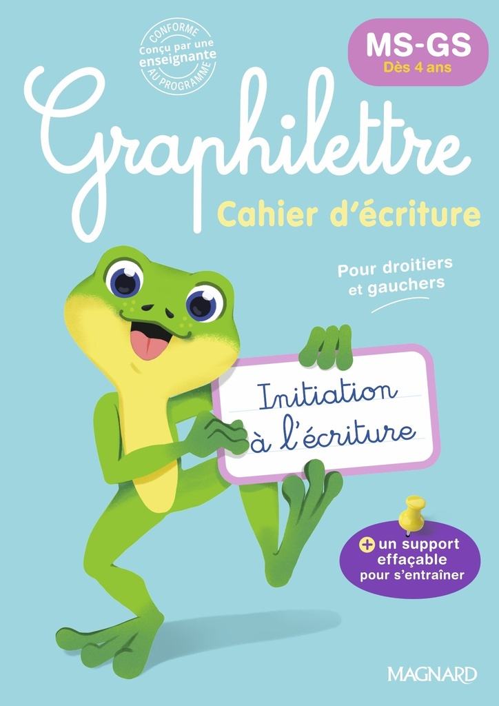 [9782210785083] Graphilettre Cahier d’écriture MS-GS