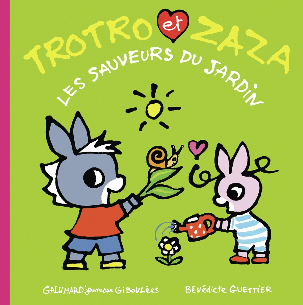 [9782075221573] Trotro et Zaza, les sauveurs du jardin