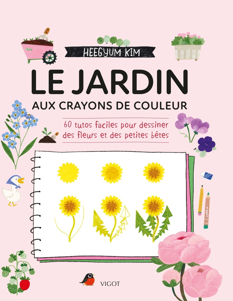 [9782711427673] Le jardin aux crayons de couleur
