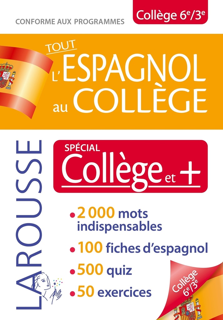 [9782036095687] Tout l'espagnol au Collège