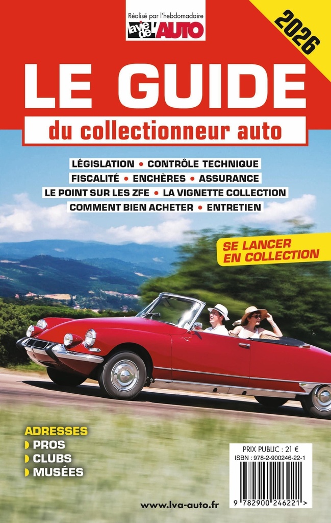 [9782900246221] Le Guide du Collectionneur Auto 2026