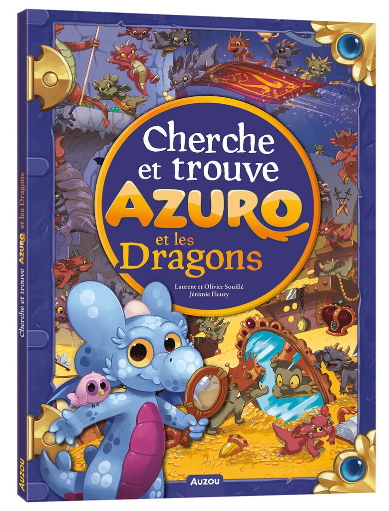 [9791039575010] Cherche et trouve - Azuro et les Dragons