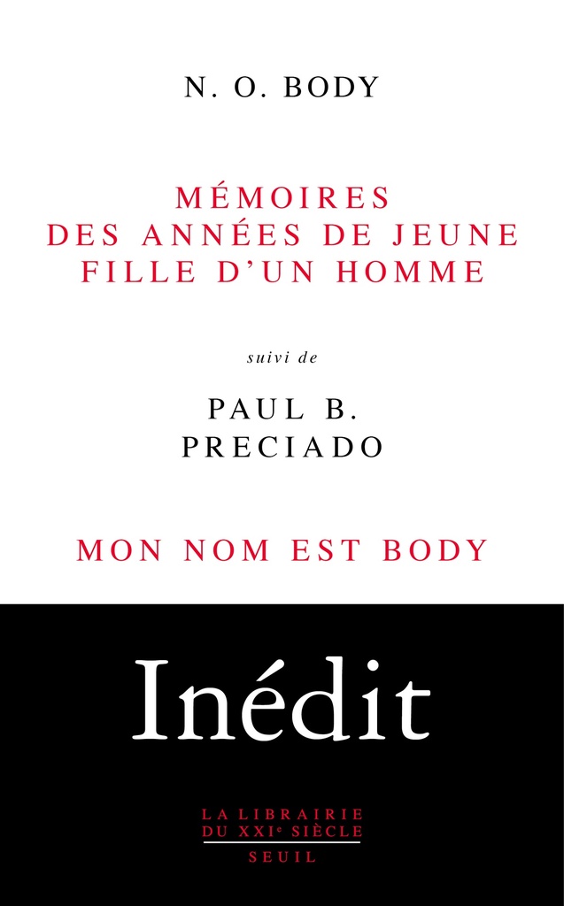 [9782021597295] Mémoires des années de jeune fille d'un homme