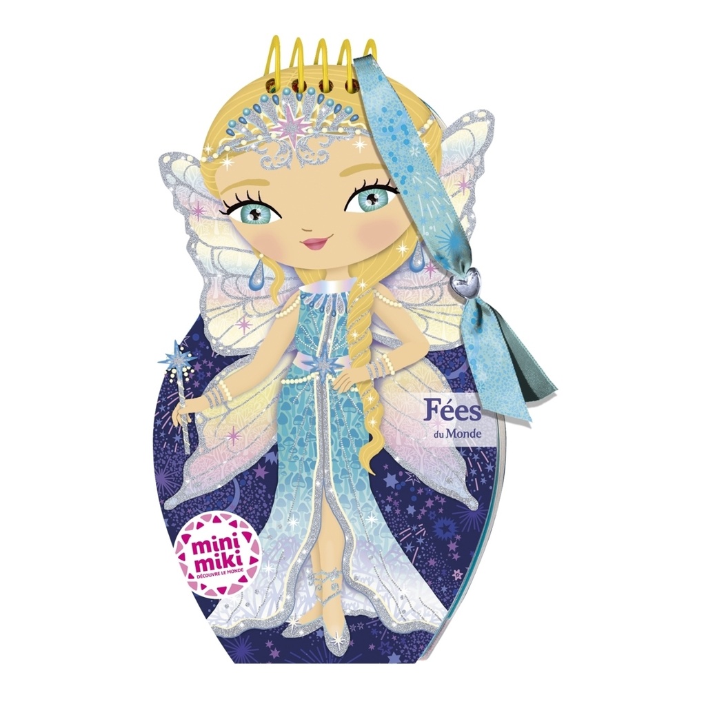 [9791070161012] Minimiki - Carnet créatif - Fées du monde