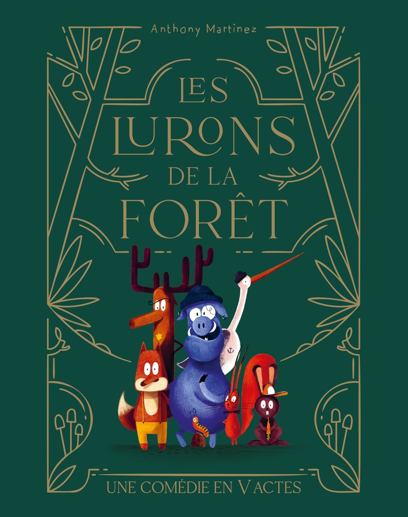 [9782211344418] Les lurons de la forêt