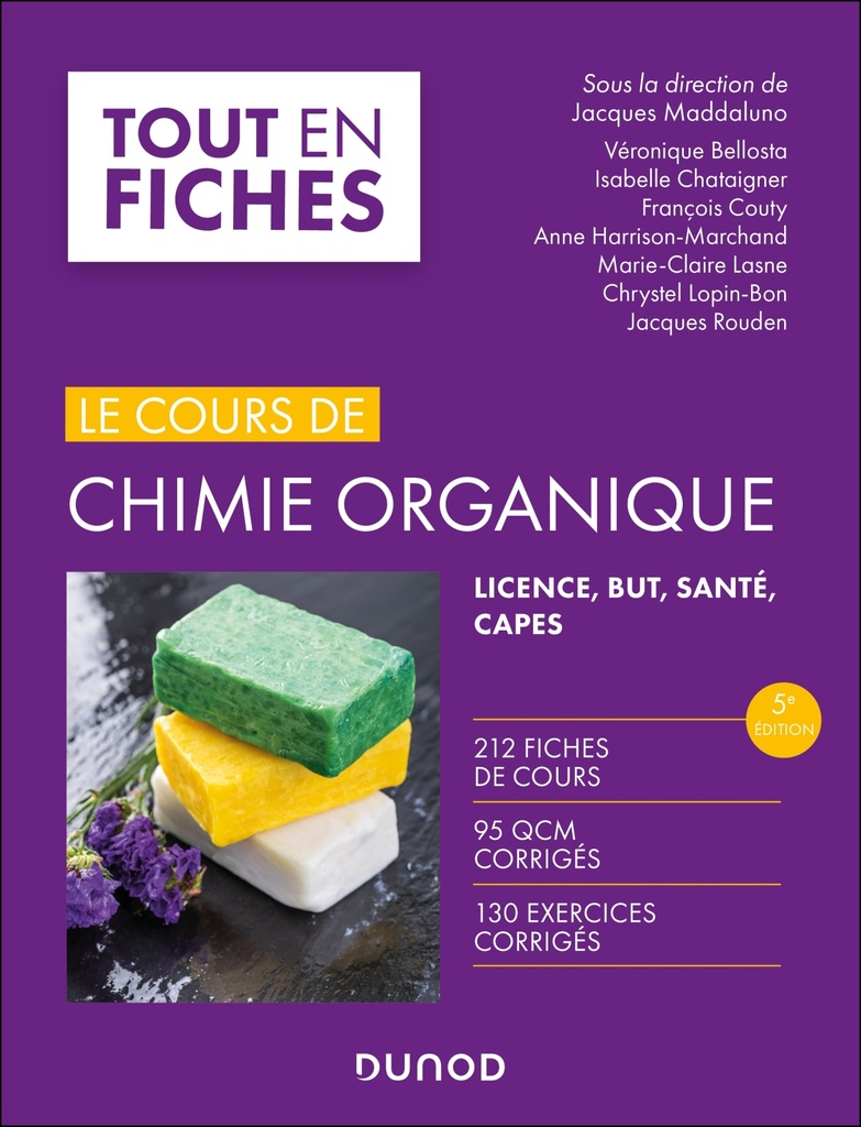 [9782100892006] Le cours de chimie organique - 5e éd.