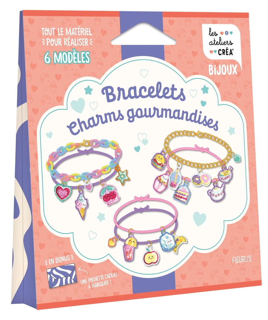 [9782215202271] Bracelets Charms gourmandises