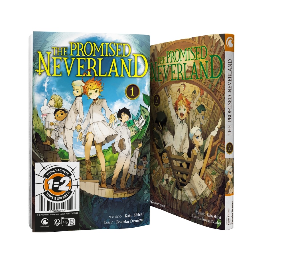 [9782820356017] The Promised Neverland T01 + T02 - OP1=2 2026
