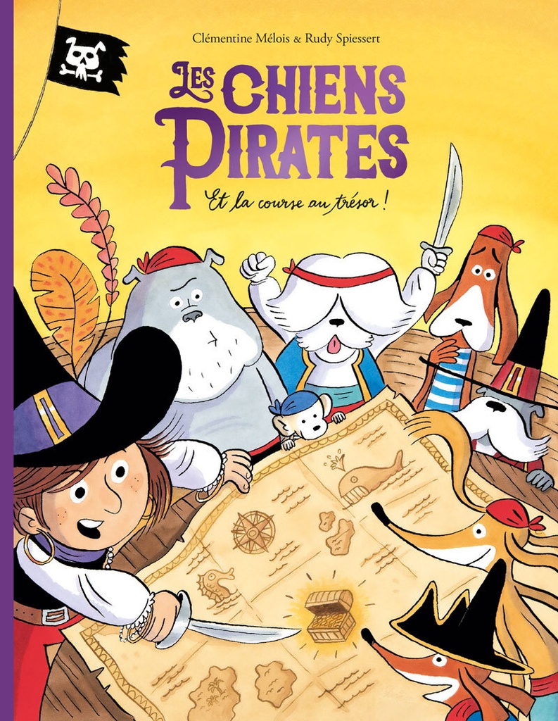 [9782211346818] Les chiens Pirates - Et la course au trésor !