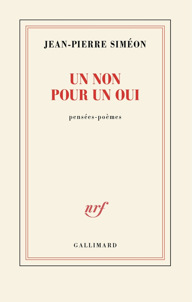 [9782073155283] Un non pour un oui