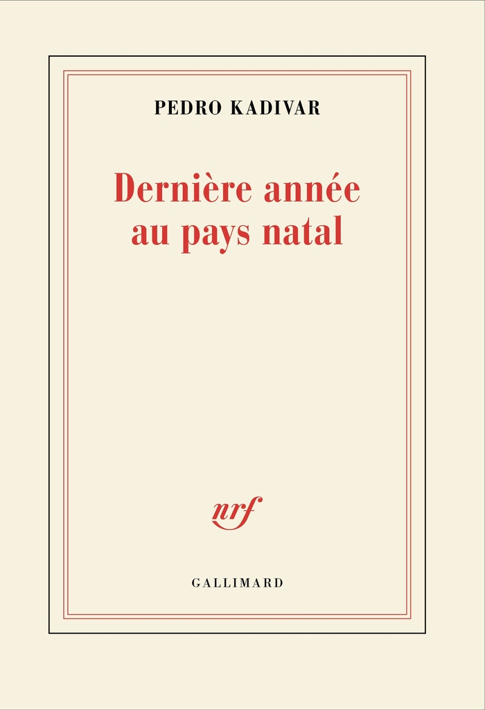 [9782073149725] Dernière année au pays natal