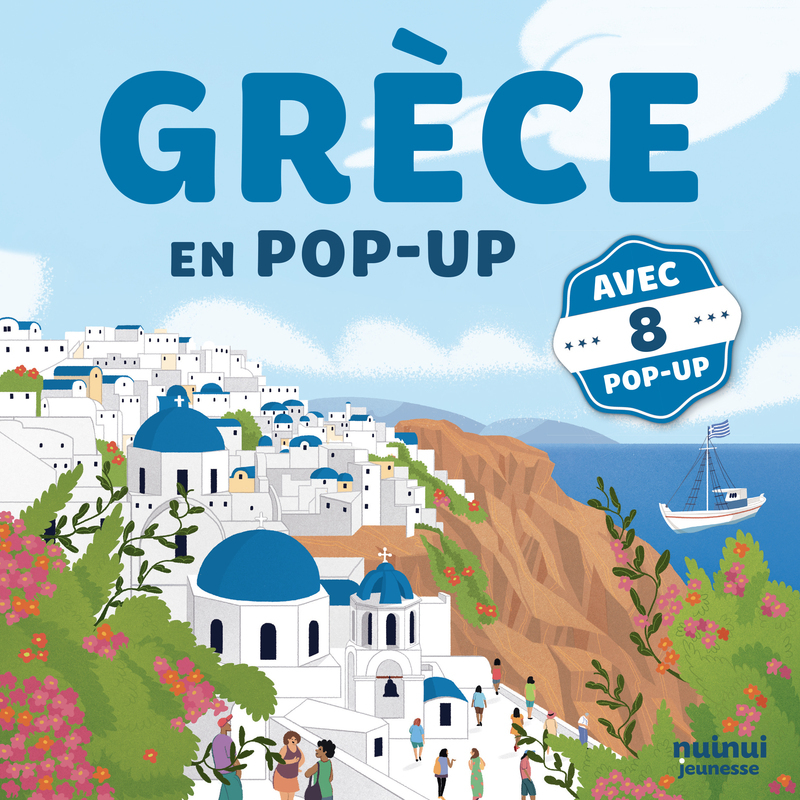 [9782889574384] Voyages en pop-up - Grèce en pop-up