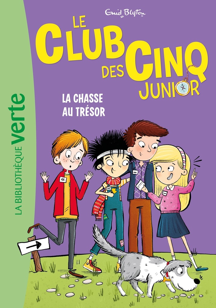 [9782017355069] Le Club des Cinq Junior, Tome 19 - La chasse au trésor
