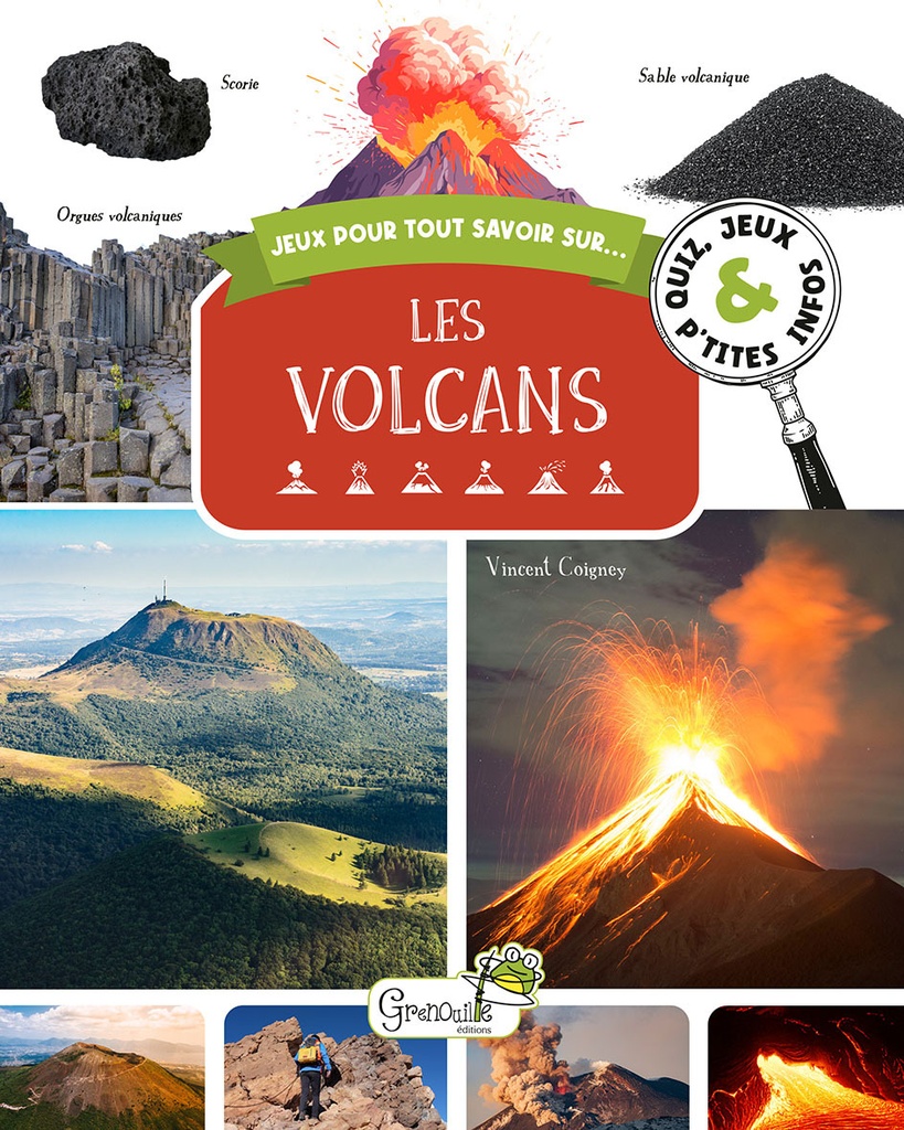 [9782384863105] LES VOLCANS QUIZ JEUX ET P'TITES INFOS