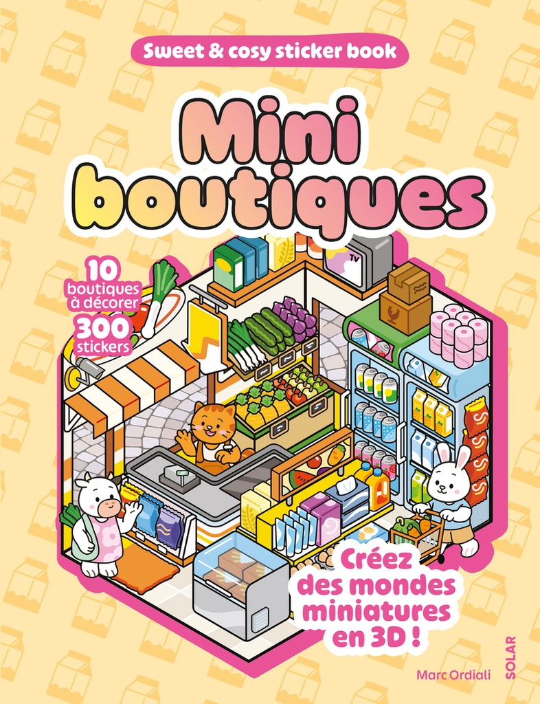 [9782263193828] Mini boutiques - Sweet and cosy stickers
