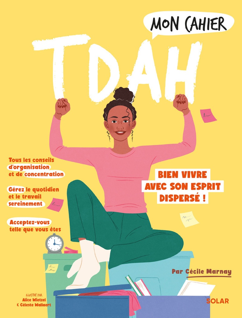 [9782263193620] Mon cahier TDAH - Bien vivre avec son esprit dispersé !