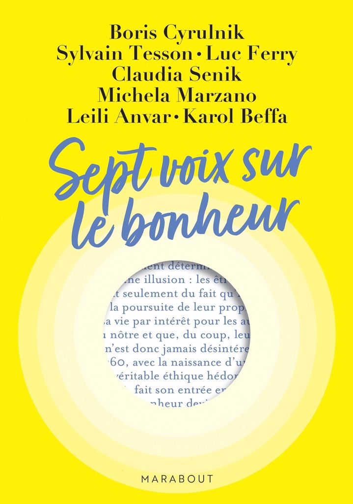 [9782501195010] Sept voix sur le bonheur