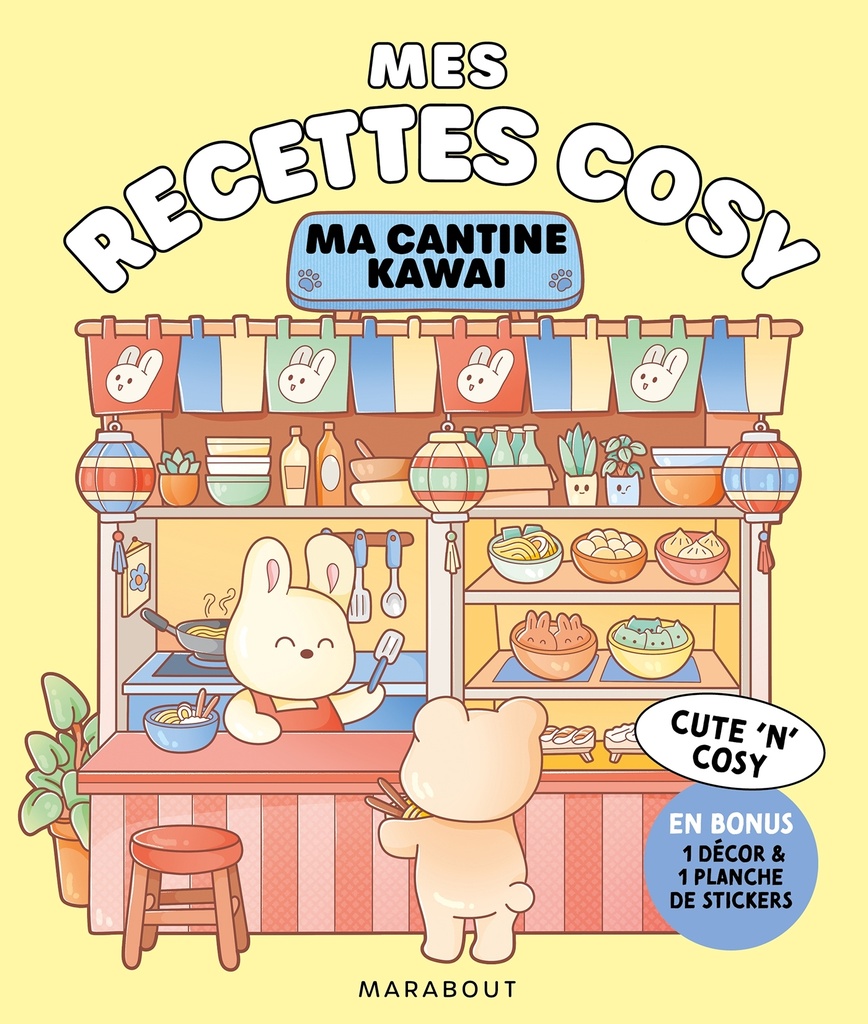 [9782501201605] Mes recettes cosy - Ma cantine kawai
