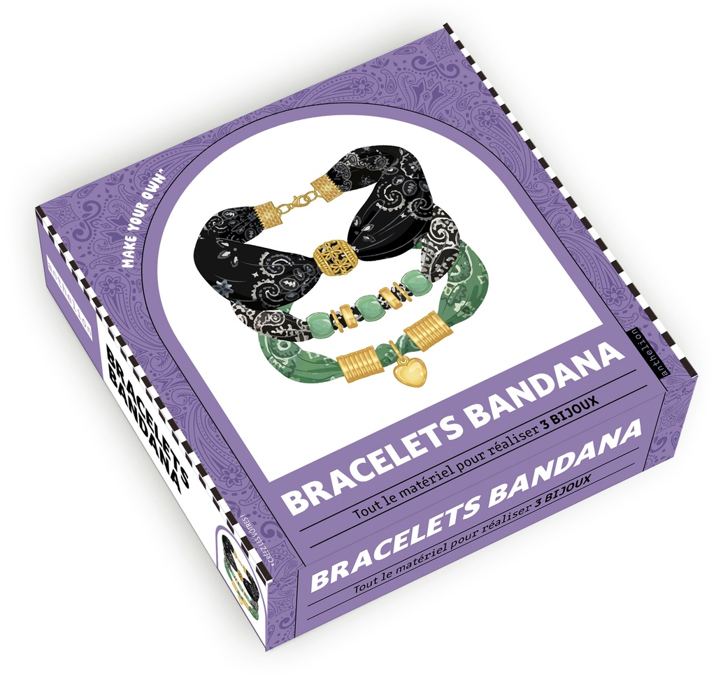 [9782215200727] Bracelets bandana