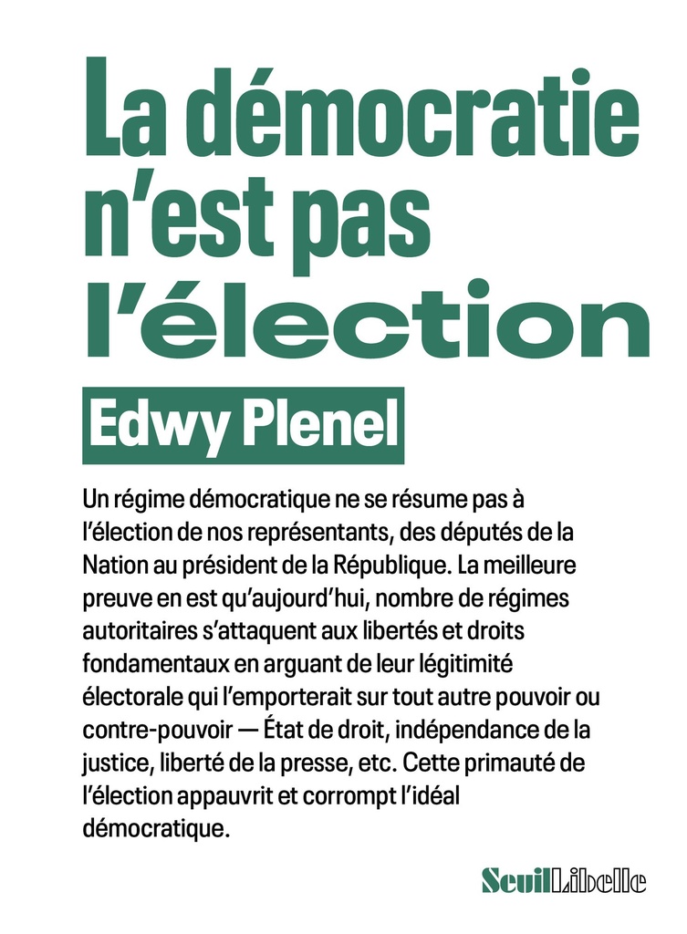 [9782021616057] La démocratie n'est pas l'élection