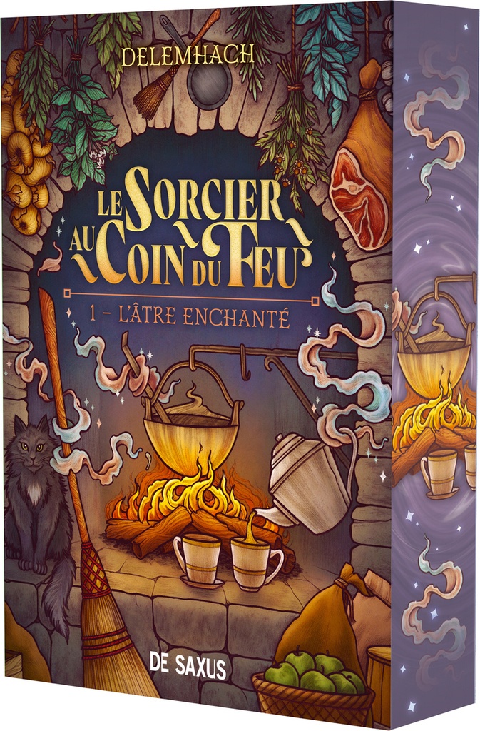 [9782378769246] Le Sorcier au coin du feu - Tome 01 L'Âtre enchanté (broché)