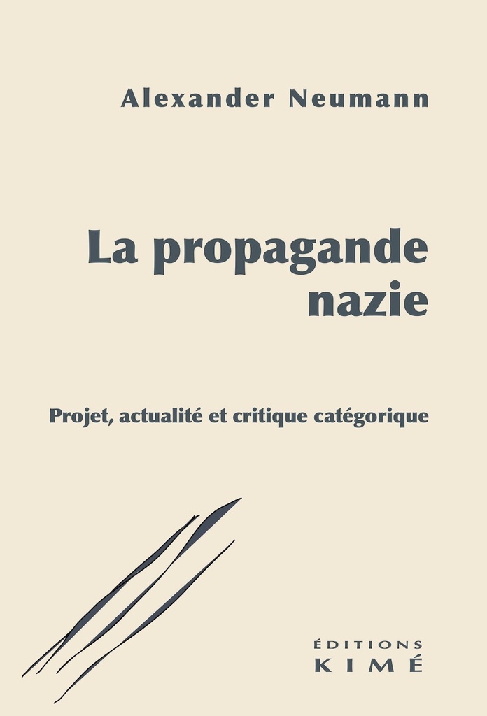 [9782380721973] La propagande nazie
