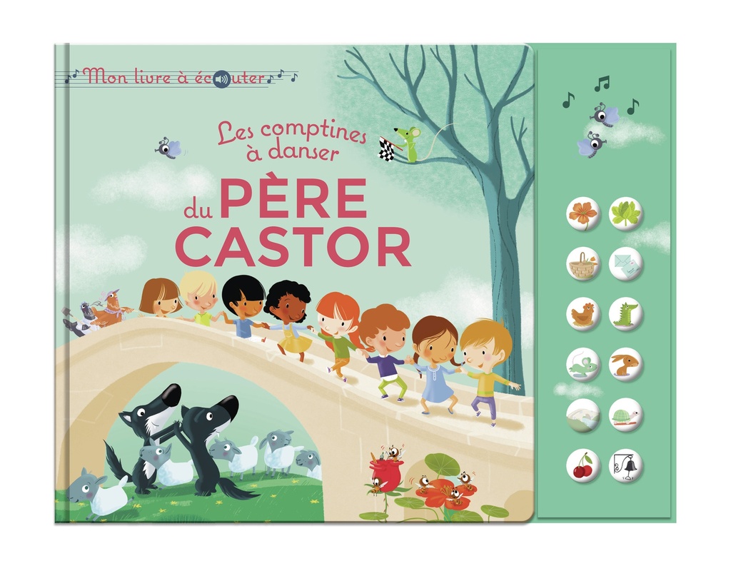 [9782080489562] Les comptines à danser du Père Castor - Mon livre à écouter