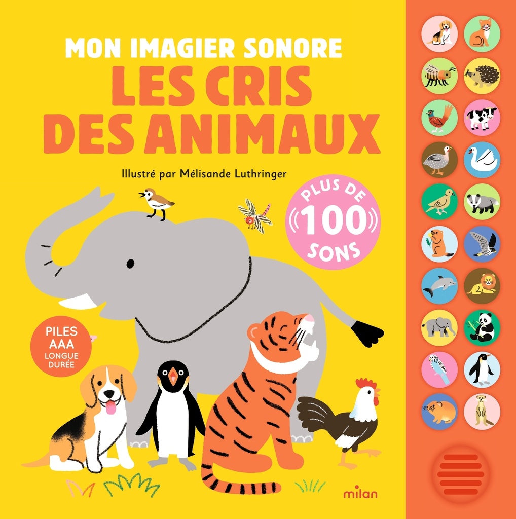 [9782408057183] Mon imagier sonore - Les cris des animaux