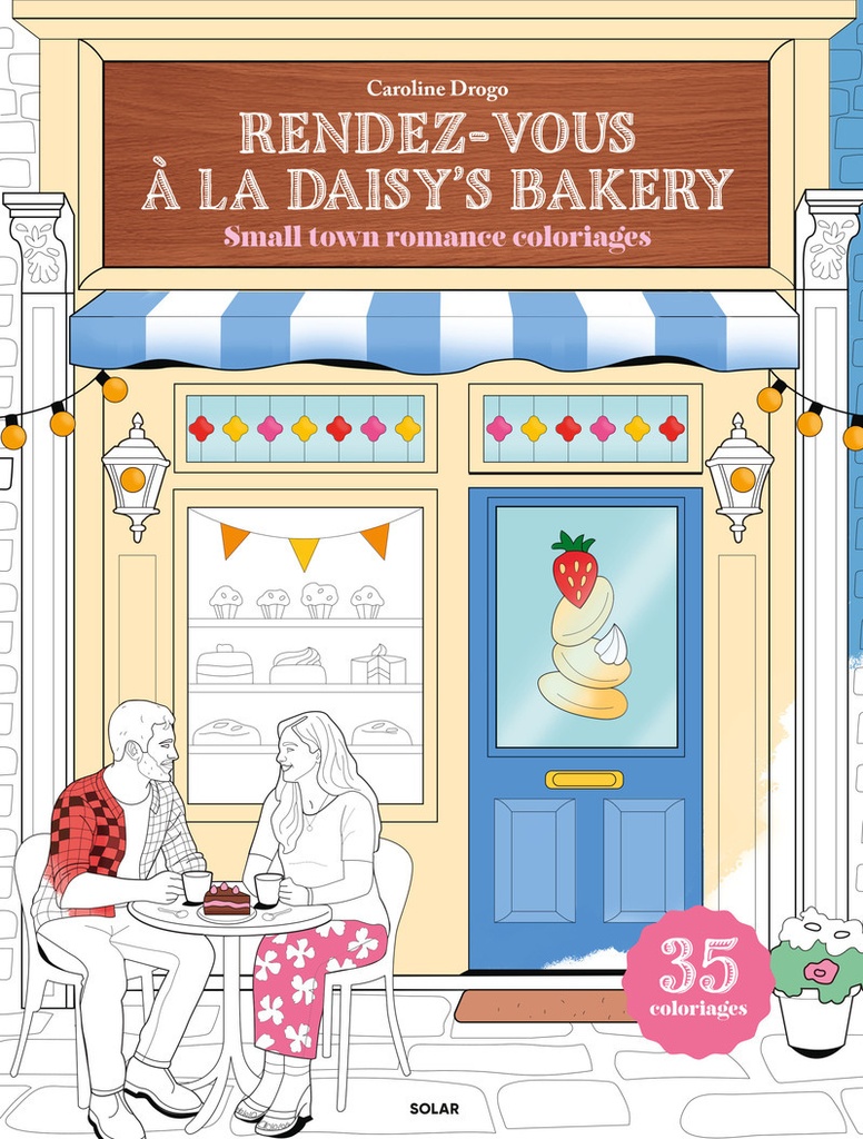 [9782263194979] Rendez-vous à la Daisy's bakery - Small town romance coloriages / 35 coloriages