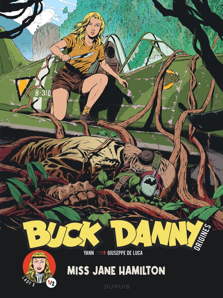 [9782808514637] Buck Danny - Origines - Tome 5 - Lady X, Miss Jane Hamilton 1/2
