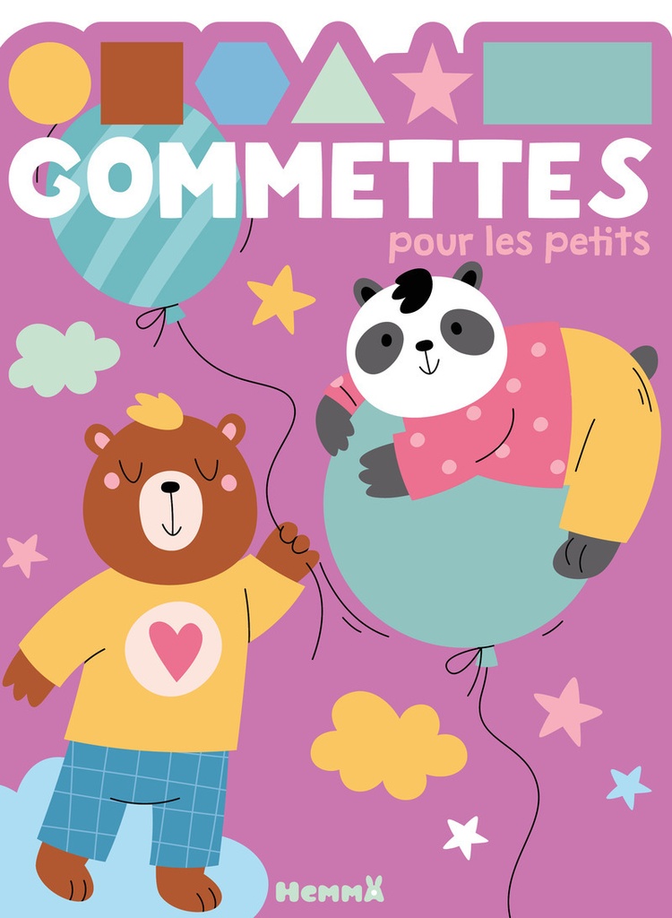 [9782508062834] Gommettes pour les petits (Ourson et panda)