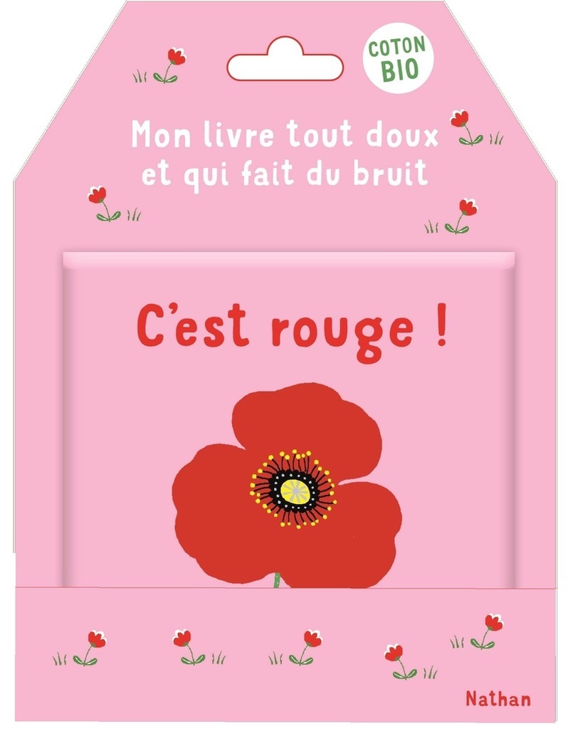 [9782095058302] C'est rouge ! - Mon livre tout doux et qui fait du bruit