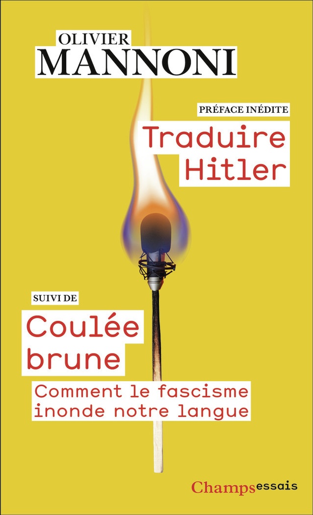 [9782080141927] Traduire Hitler suivi de Coulée brune