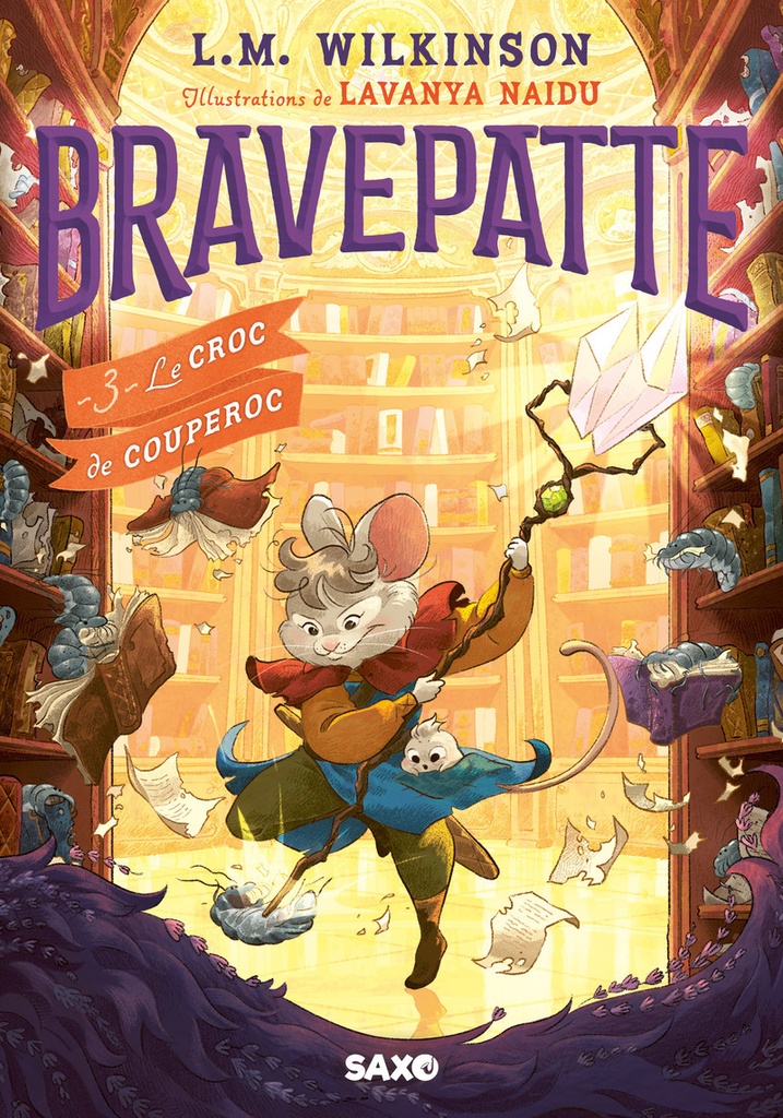 [9782385701895] Bravepatte (broché) - Tome 03 Le Croc de Couperoc