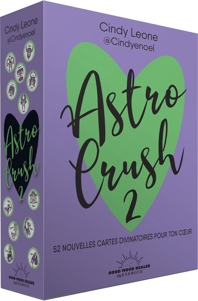 [9782385781538] Astro Crush 2 - 50 nouvelles cartes divinatoires pour ton coeur