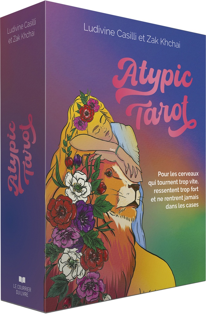 [9782702930847] Atypic tarot - Pour les cerveaux qui tournent trop vite, ressentent trop fort et ne rentrent jamais dans les cases