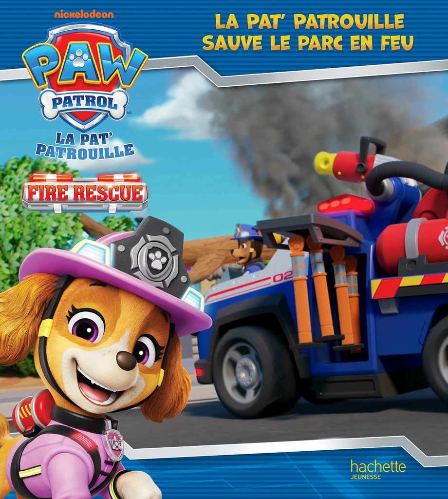 [9782017349211] La Pat' Patrouille - La Pat' Patrouille sauve le parc en feu