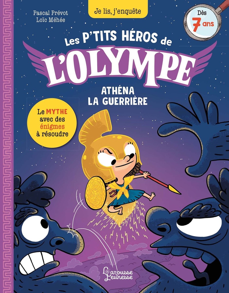 [9782036079830] Les petits héros de l'Olympe - Athéna la guerrière