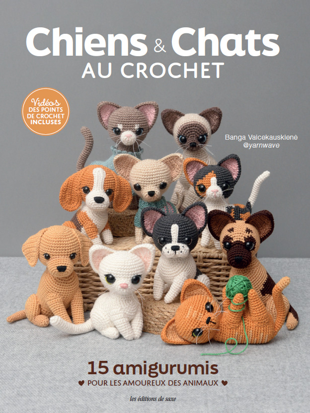 [9782756543239] Chiens & chats au crochet