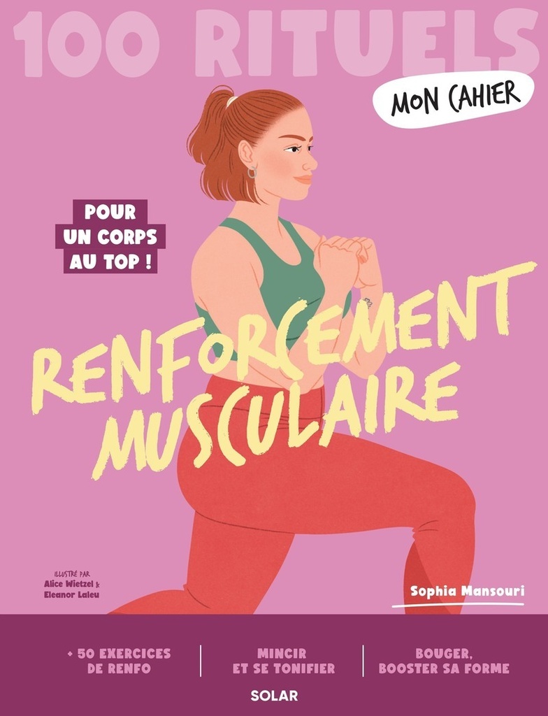 [9782263194757] Mon Cahier 100 Rituels Renforcement musculaire - Pour un corps au top !